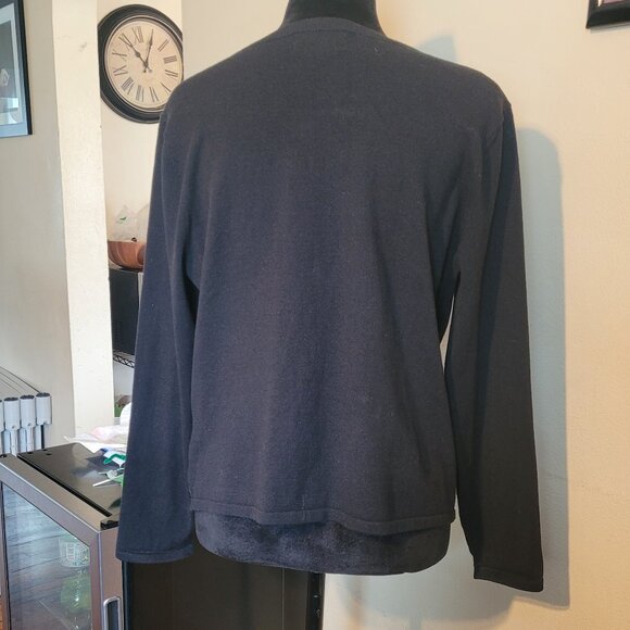 Vintage Covington Floral Embroidered Sweater - Picture 2 of 4